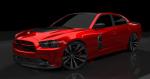 Dodge Charger Concept Red Line 2011 года